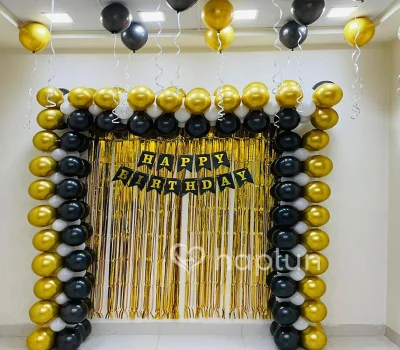 Black Golden Wall Decoration