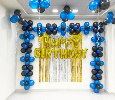 Flower Balloon Decor For Birthday