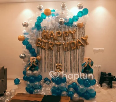 Frozen Theme Birthday Decoration