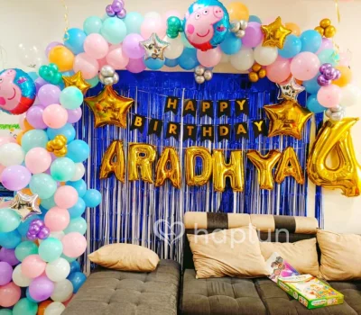 Peppa Pig Theme Decoration