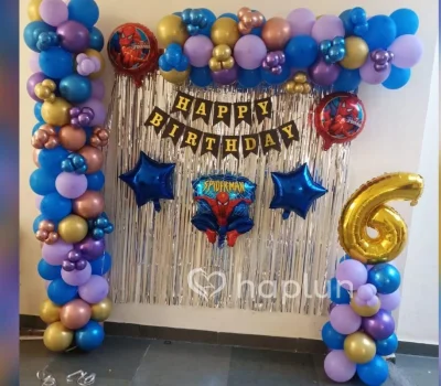 Spider-man Theme Backdrop