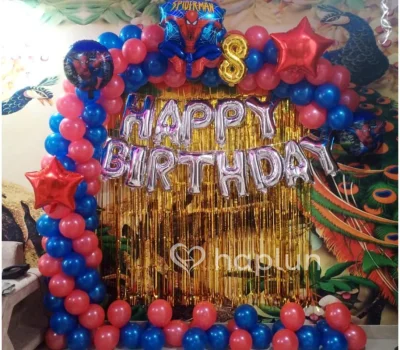 Red Blue Spider Man Decoration