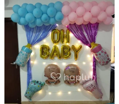 Oh Baby - Baby Shower Setup
