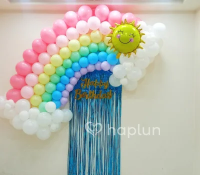 Colorful Rainbow Theme Decor