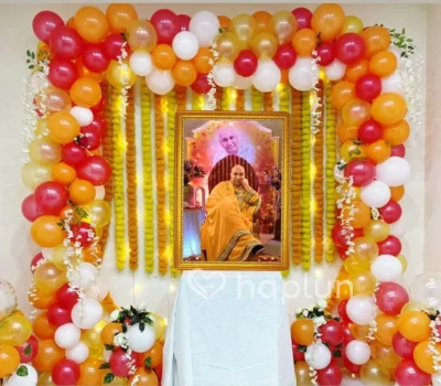 Guru ji Birthday Flower decor