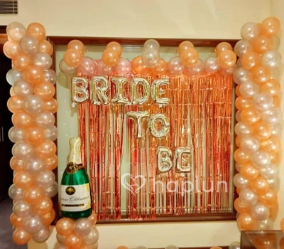 Bride To Be Surprise Decor