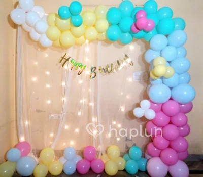 Garland Photo Booth Decoration