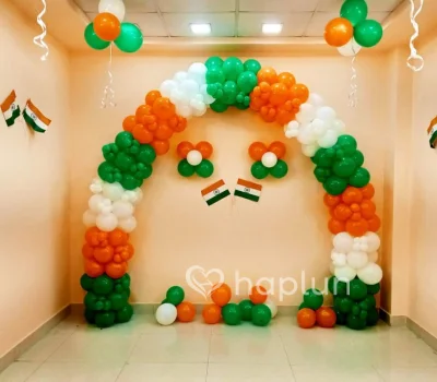 Tri-Color Independence Day Decoration