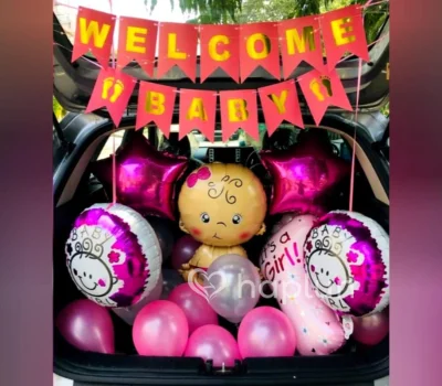 Baby Welcome Car Boot Decor