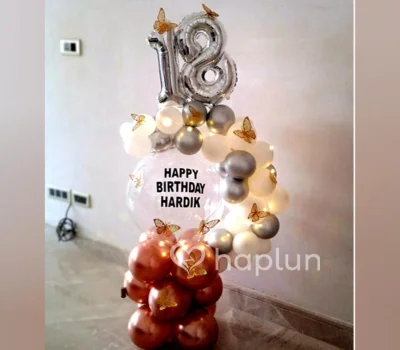 Balloon Marquee With Fairy Light