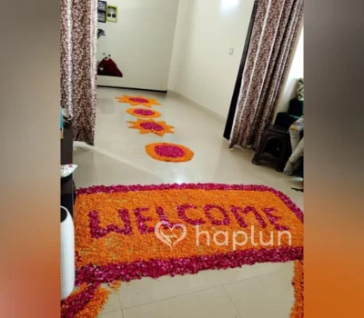 Flower Decoration For Baby Welcome