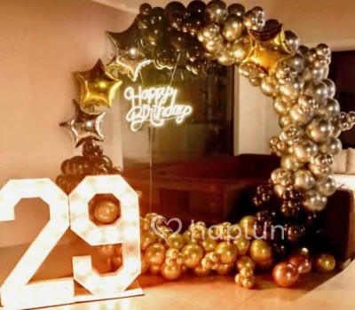 Ring Decoration for Birthday Party