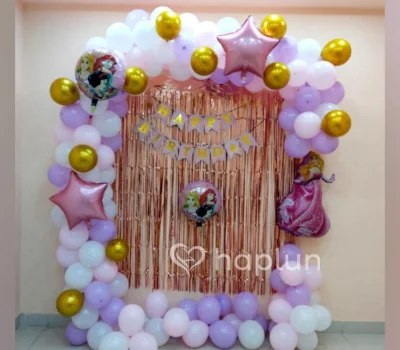 Princess Theme Balloon Decoration