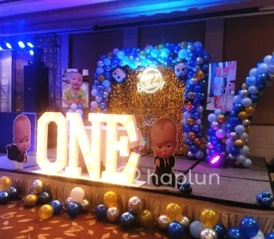 Boss Baby Theme In Banquet Hall