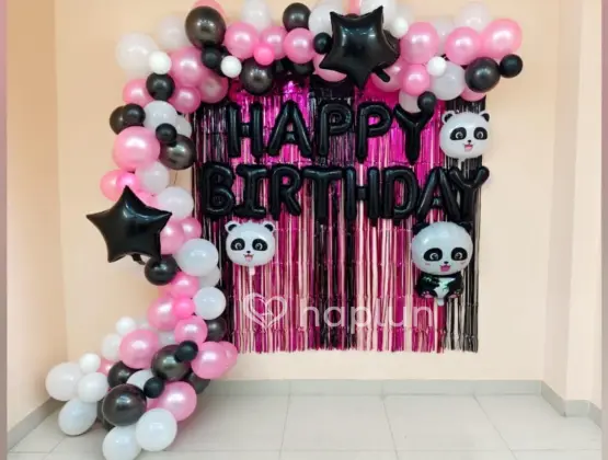 Cute Panda Theme Decoration