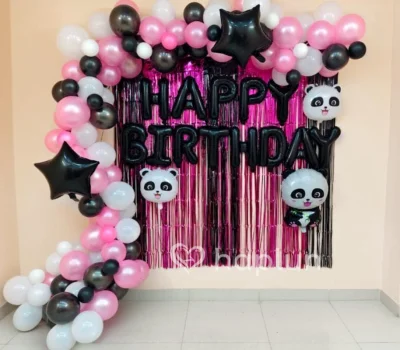 Cute Panda Theme Decoration