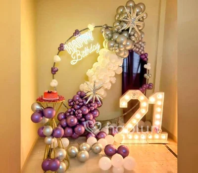 Dazzling Ring Set Up