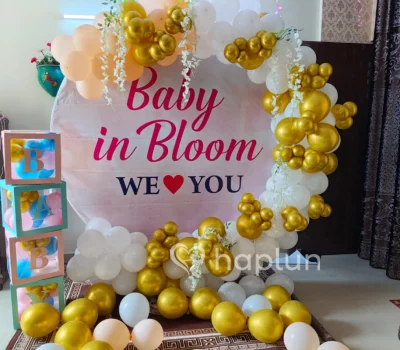 Baby in Bloom Baby Shower Decoration