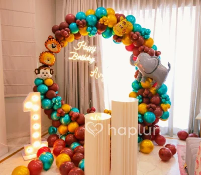 Jungle Theme Ring Decoration