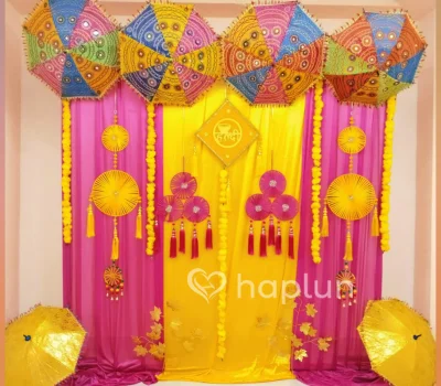 Haldi Rasam Party Decor