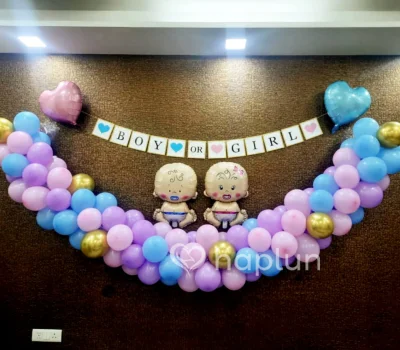 Half Moon Baby Shower Decor