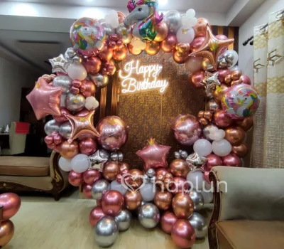 Unicorn Theme Ring Decoration