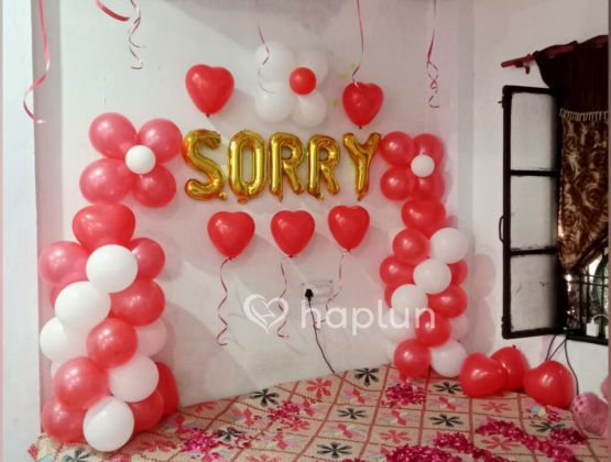 Apology with Love Decor