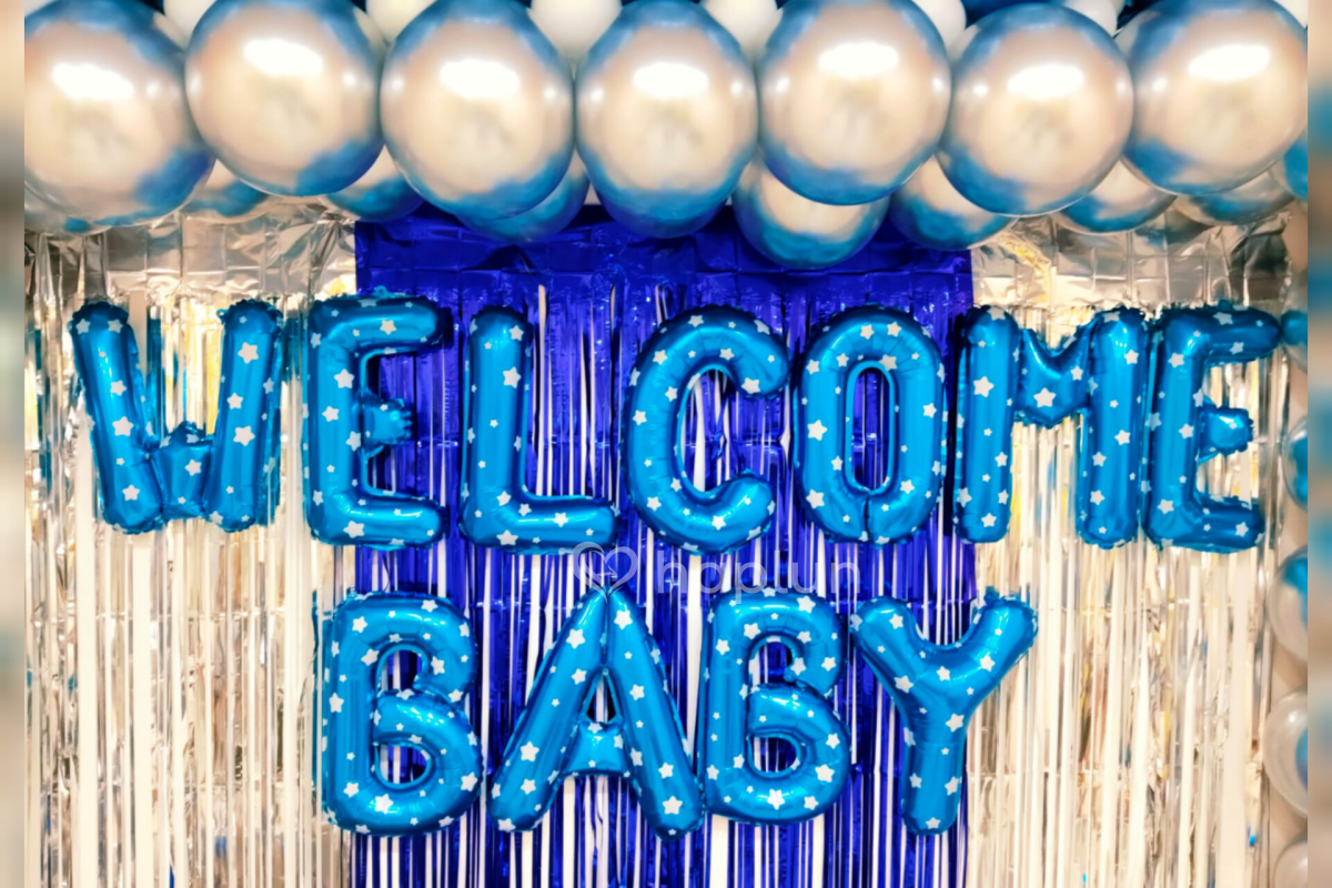 Baby Boy Welcome Decor