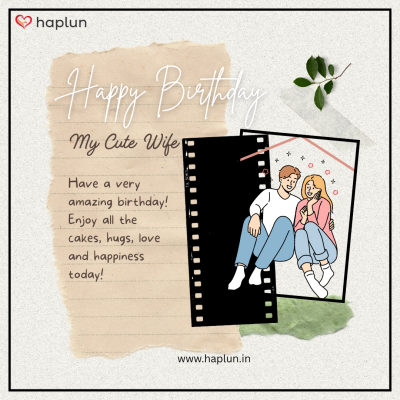 Wife ke birthday ke liye status