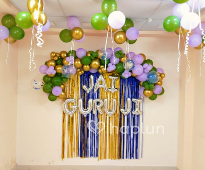 Guru ji Birthday Bliss Decoration