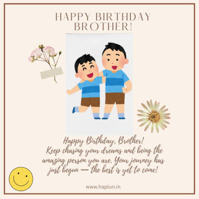 Happy Birthday Brother Wishes
