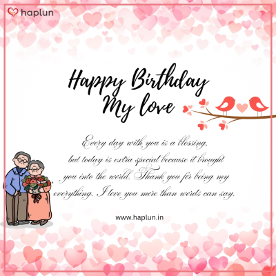 Happy Birthday Love Wish