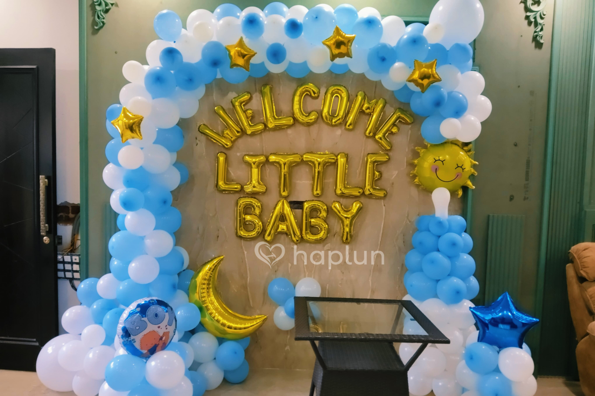 Welcome Little Baby Decoration