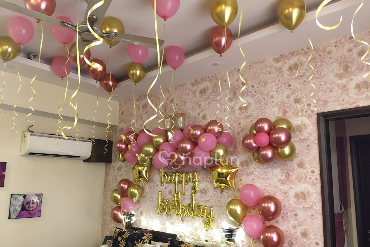 simple birthday decoration surprise ideas