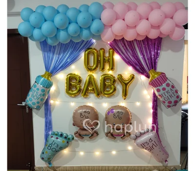 Oh Baby - Baby Shower Setup