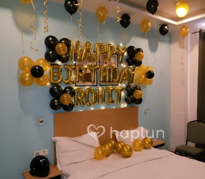 Birthday Surprise Balloon Decoration