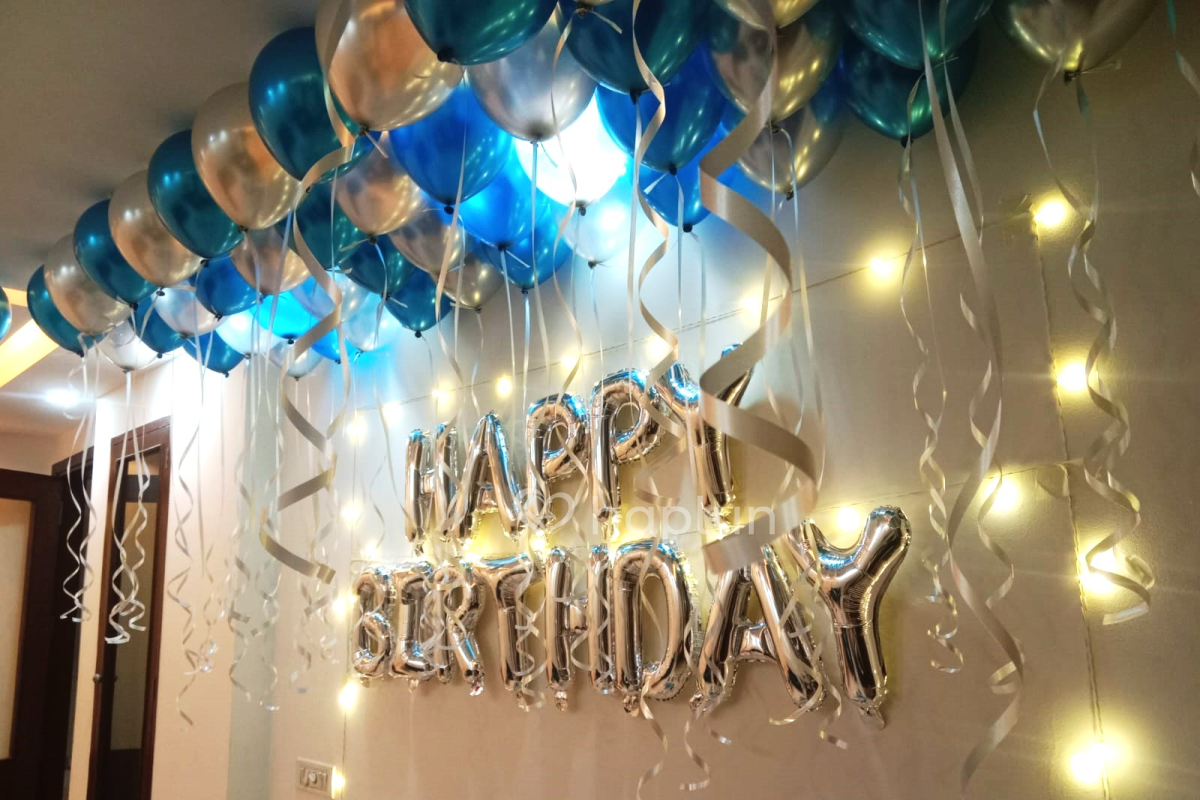 Party Decoration at home for birthday