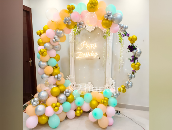 Dreamy Ring Birthday Setup