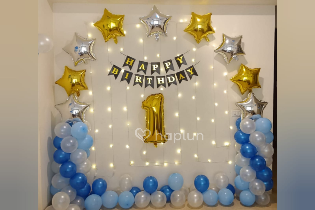 Happy Birthday Star Decoration