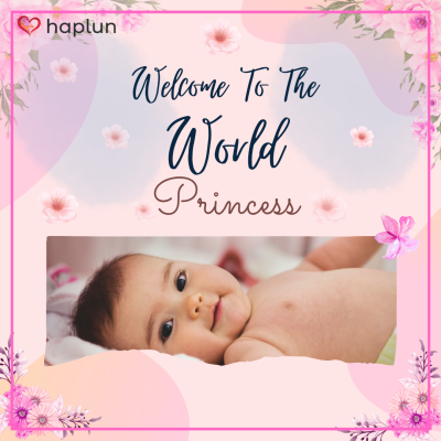 Newborn Baby Girl Welcome Wishes