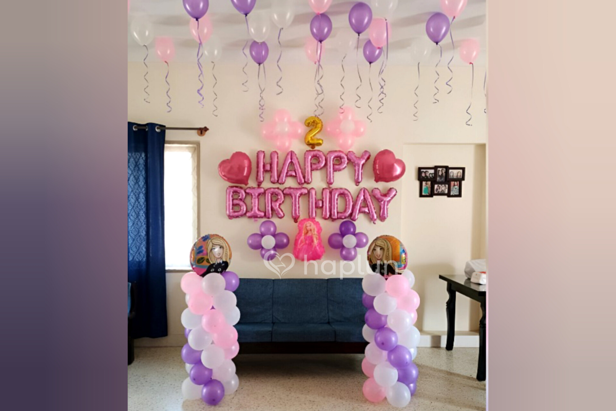 Princess Barbie Theme Decor