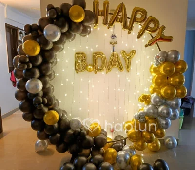 Ring Setup With Led Lights