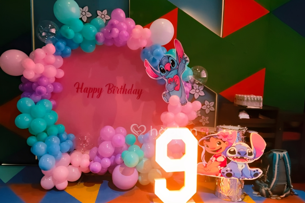 Stitch Birthday Ring Decoration