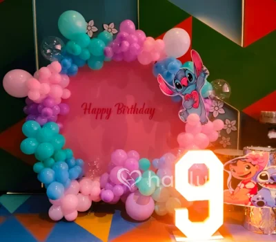 Stitch Theme Birthday Decor