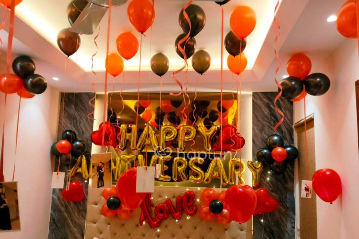 Surprise Anniversay Love Decor