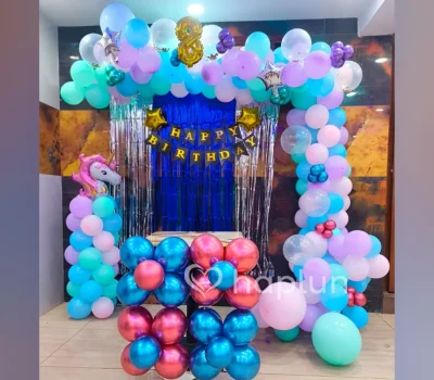 Unicorn Dreamland Balloon Setup
