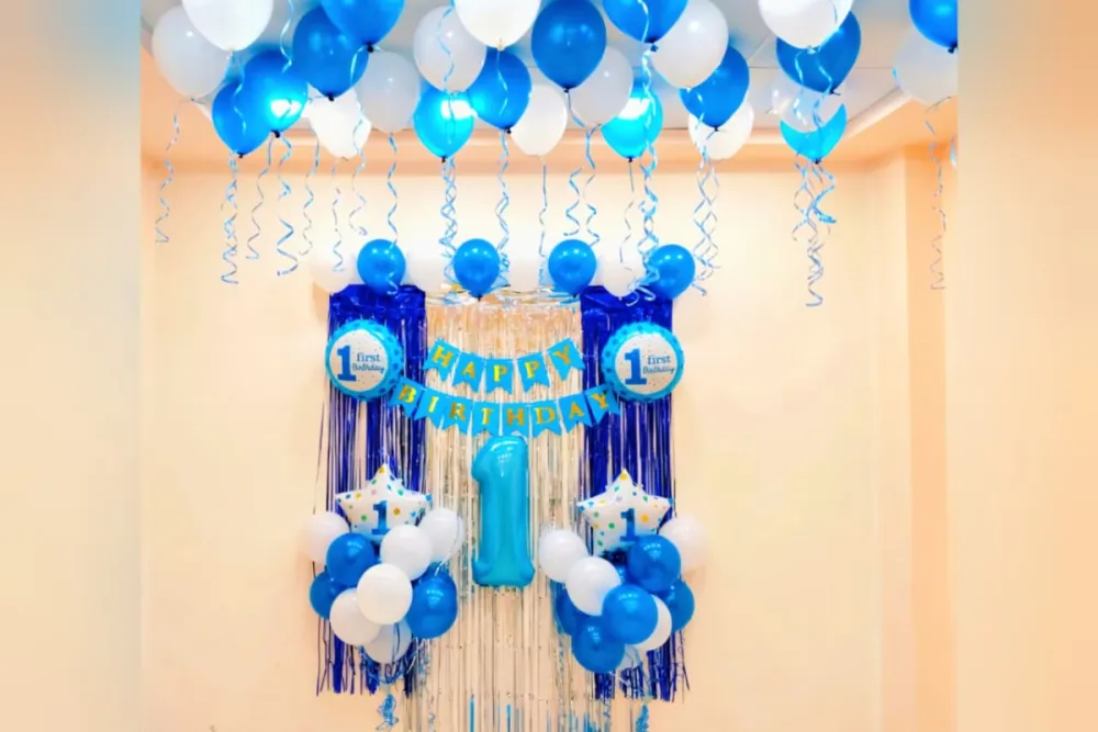 1st Birthday Decoration Ideas for Baby Boy