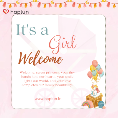 Baby Girl Welcome wish