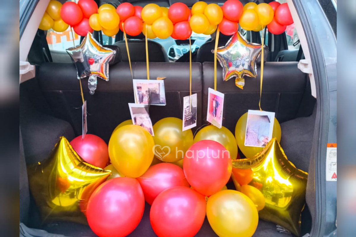 Birthday Car Dikki Surprise Decor