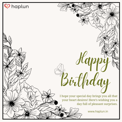 Happy Birthday wishes